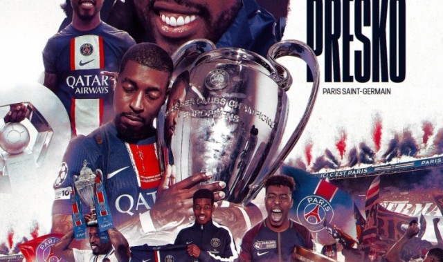 告别！记者：巴黎将在对阵朗斯赛后致敬金彭贝