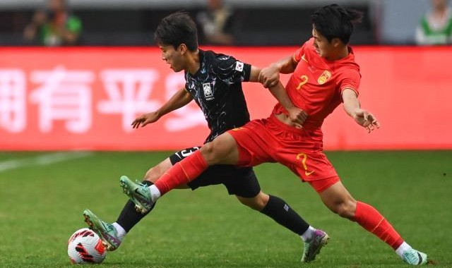 v体育app-【渭南杯】刘诚宇双响 U19国青2比0韩国U19国青夺冠